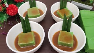 KUE BASAH KEKINIAN ENAK LEMBUT DAN LEGIT‼️KUE TALAM ASIN PANDAN‼️kuetradisional [upl. by Ovatsug]