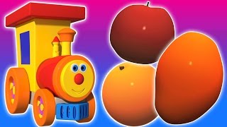 Ben Treno e Frutta  Bambini educativo treno  Frutti Nome  bambini treno  Ben Train And Fruits [upl. by Eitsrik]