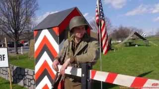 94th Infantry Division US Army Camp Walkthrough  WW2 ReEnacting [upl. by Tressia]