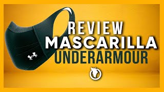 Reseña de la SPORTS MASK DE UNDER ARMOUR  Mascarilla Under Armour [upl. by Anilosi968]