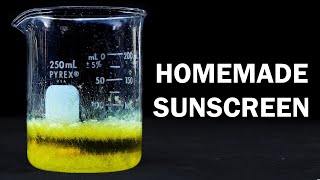 Making sunscreen from scratch [upl. by Godliman]