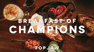 IS THIS LONDONS BEST FRY UP We visit Hawksmoor to find out [upl. by Parcel]