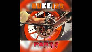 Duke 125 Rear Reviews shorts viral ytshorts ytviral shortsviral viralshorts shortsfeed short [upl. by Eeliak]