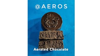 Chocolate Aeration System  Aerated Chocolate [upl. by Nnaer690]