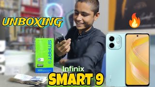 infinix Smart 9 Unboxing by ms technicalunboxing infinix [upl. by Hnil]