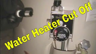 Water Heater Cut Off Valve Installed New [upl. by Acinorrev]