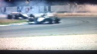 Murray Walker commentating on Michael Schumachers accident [upl. by Asset327]