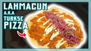 TURKSE PIZZA AKA LAHMACUN  EtenmetNick  How to [upl. by Sibbie578]