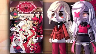 Hazbin Hotel Angels React To Hell  Gacha React [upl. by Neirod937]