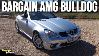 Mercedes SLK55 AMG Review  A surprisingly civilized brawler  BEARDS n CARS [upl. by Earised]