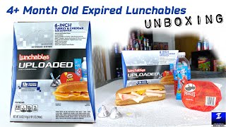 4 Month Expired Lunchables Unboxing [upl. by Noed]