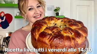 Te la chiederanno tutti a Pasqua 🥧 brioche intrecciata [upl. by Adnilemreh715]