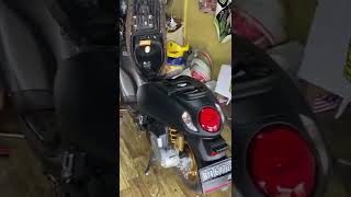 Skotlet Hitam Doff Scoopy Prestige 2022 [upl. by Correy804]