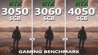 RTX 3050 vs 3060 vs 4050 Gaming Benchmark Test  Tested in 10 Games  Lenovo LOQ 15 [upl. by Enelrad]