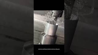 Multi axis machining of cylindrical aluminum alloy cnc machining manufacturing [upl. by Savadove]