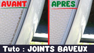 Tuto CARAVANE amp CAMPING CAR NETTOYER les JOINTS en 5min  FamilyRoss [upl. by Nageam]