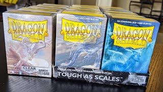 YuGiOh Clear DoubleSleeves from Dragon Shield [upl. by Fidelio]