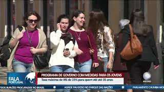 Programa de governo com medidas para os jovens [upl. by Ttnerb]