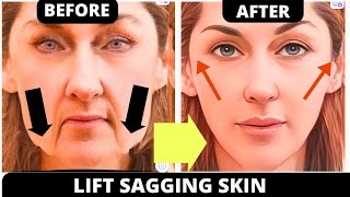 Sagging Cheeks No Problem 4 Facial Exercises To Lift And Tone [upl. by Dame]