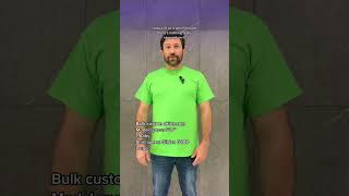 Reviewing the Gildan G800 5050 CottonPolyester TShirt  BulkCustomShirtscom [upl. by Pinkham]