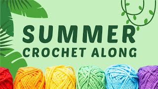 Summer mystery crochet along 2024 [upl. by Yboc]