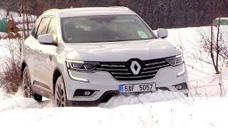 New Renault Koleos 4x4  Road Off road driving footage [upl. by Anselmi]