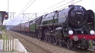 70013 Oliver Cromwell  Wandering AT SPEED [upl. by Acinnej]