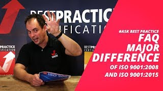 ISO 9001 Differences between 2008 and 2015 versions  AskBestPractice [upl. by Atiuqer801]