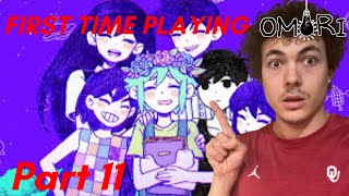 First Time Playing Omori Part 11  Welcome To Black Space [upl. by Aicemak]