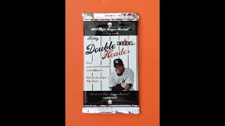 Derek Jeter stops by for a 2003 FLEER DOUBLE HEADER Original 2000 pack rip [upl. by Torrlow]