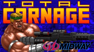 TOTAL CARNAGE for Arcade from Midway [upl. by Georgeanna]