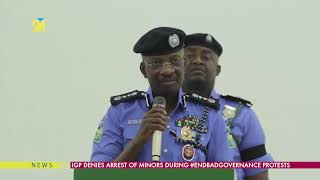 IGP Denies Arrest Of Minors During Endbadgovernance Protests [upl. by Gwynne]