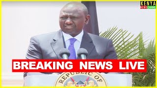 LIVE  Ruto to address the Nation from Nakuru Keringet Market in Kuresoi South [upl. by Naggem]