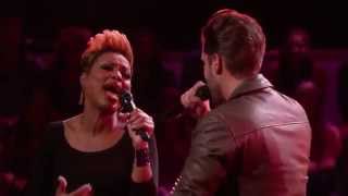 The Voice USA 2015 Face Off  Nobody Knows  Viktor Kiraly vs Cassandra Robertson [upl. by Pieter]