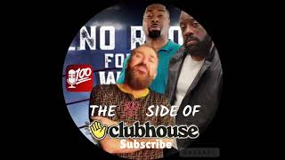 Vlad Tv speaks on Tariq Nasheed and Tommy Sotomayor on the 100 side of clubhouse vladtv wack100 [upl. by Neerom486]