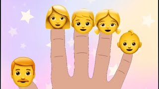 finger family  👨‍🦰👩👦👧👶أغنية العائله بالأيموجي [upl. by Loss273]