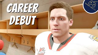 A Star is Born NHL 22 Be a Pro Career Mode Part 1 [upl. by Egon]