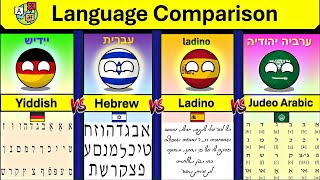 Hebrew Vs Yiddish Vs Ladino VS Judeo Arabic  Jewish Languages Comparison Yiddish and Hebrew [upl. by Hilda104]