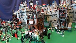 Lego Castle MOC  10  Battle for Royal Borough [upl. by Ilaire]