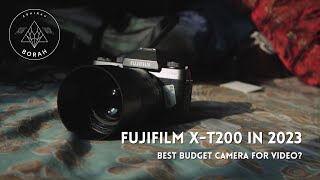 Fujifilm XT200 in 2023 Best Budget Camera for Video  Review  Abhinav Borah [upl. by Raouf]