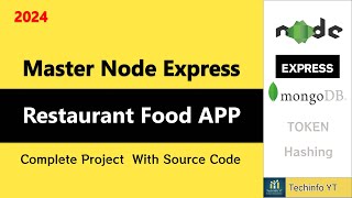 Node js Restaurant project  Node js Project  Master node js 2024 [upl. by Elita]