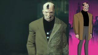 Batman Arkham City Skins False Face From Batman Beyond Animated Show [upl. by Elleret243]