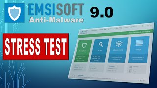 EMSISOFT AntiMalware 9 Stress Test [upl. by Arednaxela819]