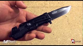 MTech USA MT456B Tactical Folding Knife Product Video [upl. by Carmelle587]