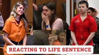 3 Guilty Teenage Killers Reacting to a life Sentence [upl. by Saberhagen]