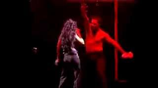 Christina Aguilera  StrippedJustified tour final show pranks [upl. by Sivrup]