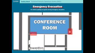 Safety Brief Video Emergency Evacuation for CSOC Building Rev 0 23022023 [upl. by Enelahs]