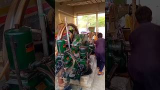 Diesel Engine Amazing Start Up 22Hp with floor system old culture sauth Panujab Pakistan [upl. by Nya]