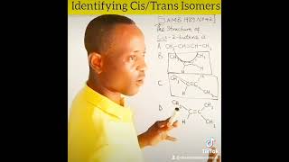 The meaning of cis and trans Isomers chemistryclasses chemistry maths moleday [upl. by Ynahpit797]