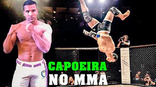 O LUTADOR DE CAPOEIRA MAIS TEMIDO NO MMA cfxsports [upl. by Filberte]